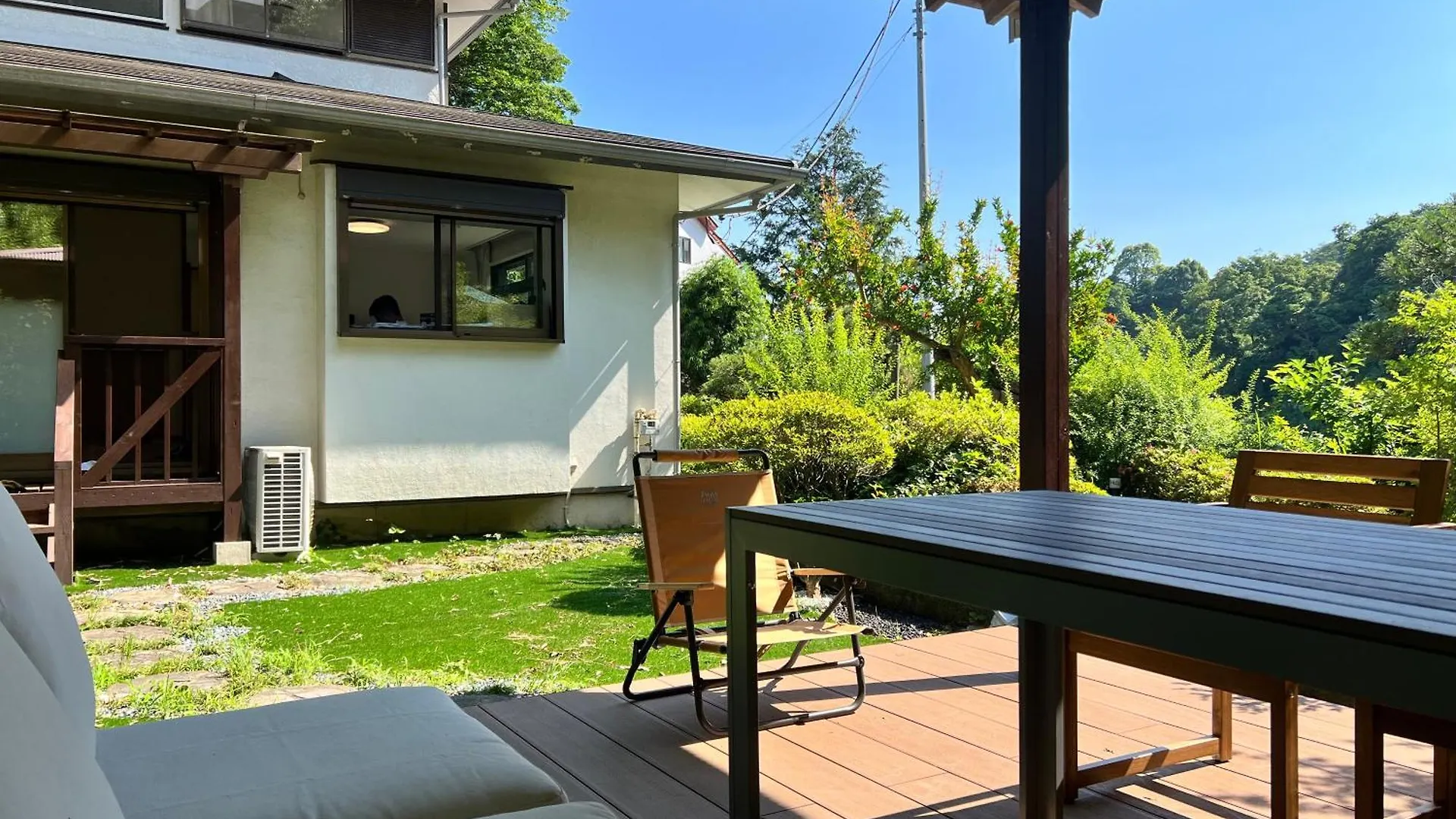 逗子市 山に囲まれた隠れ和式庭園室外bbqヴィラ
